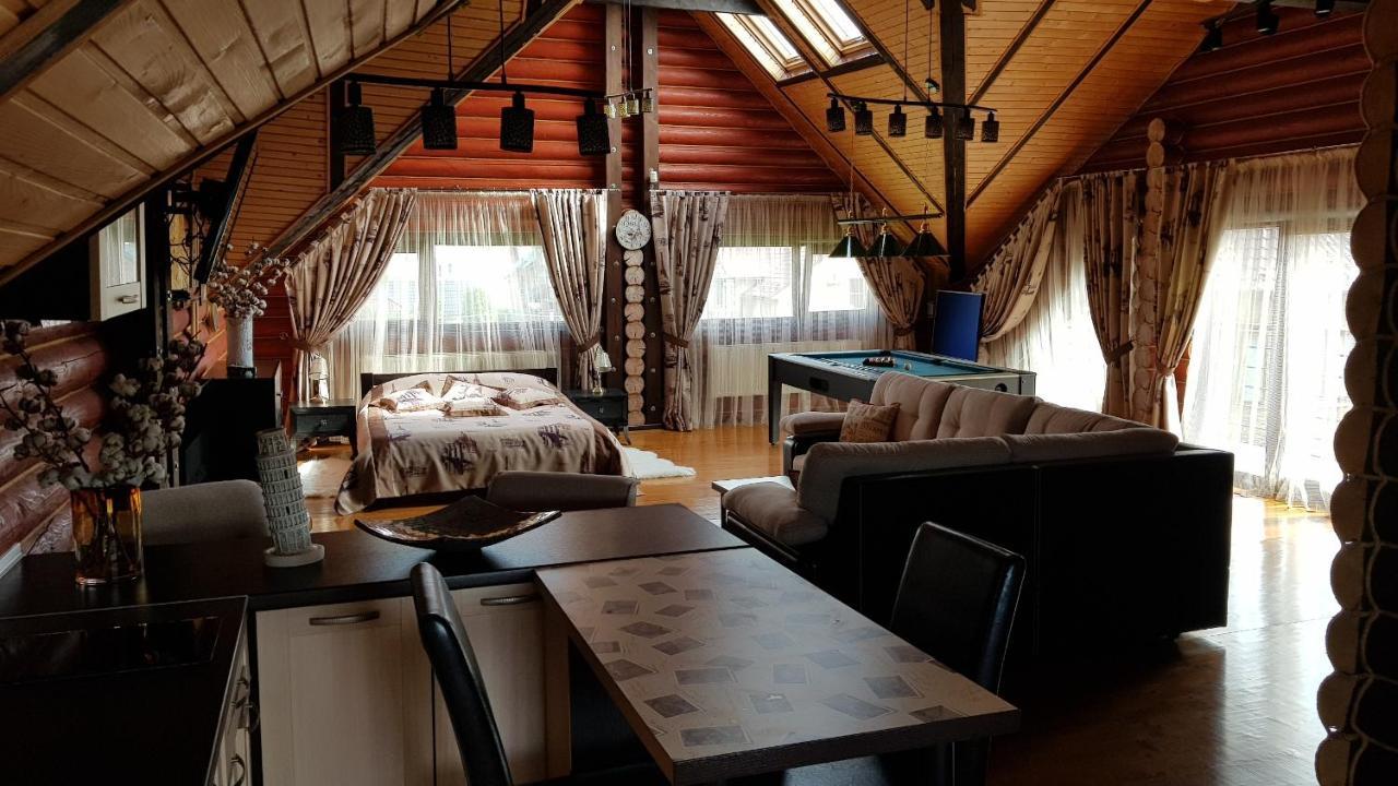 Luxury Villa With Pool And Sauna Czernowitz Exterior foto
