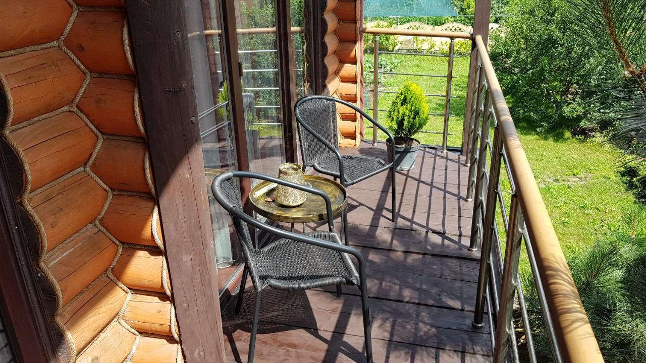Luxury Villa With Pool And Sauna Czernowitz Exterior foto