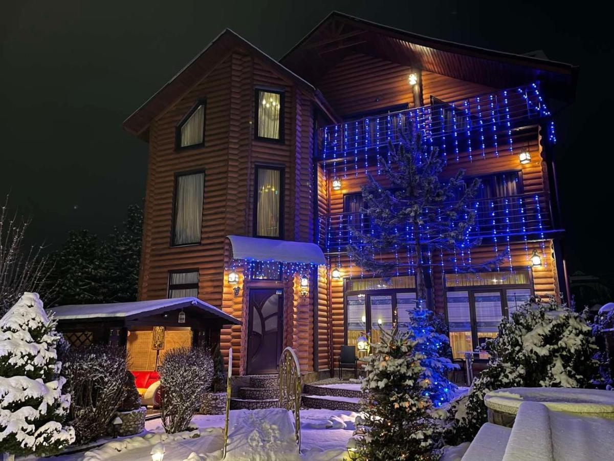 Luxury Villa With Pool And Sauna Czernowitz Exterior foto