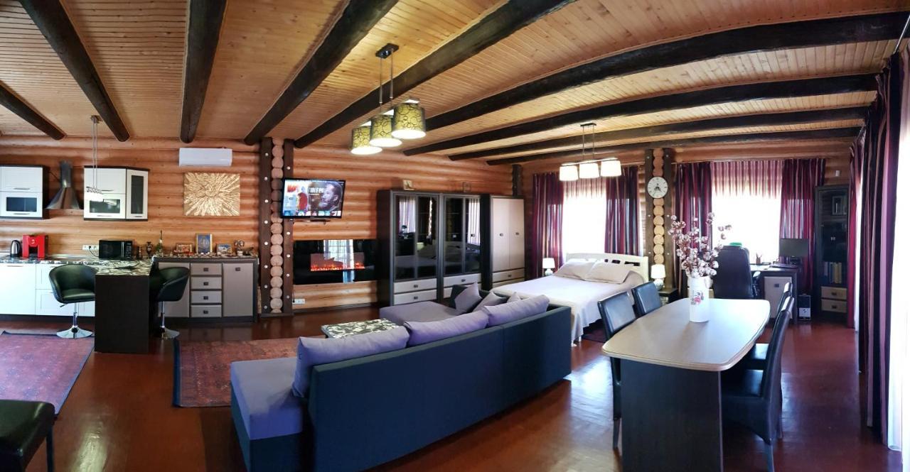 Luxury Villa With Pool And Sauna Czernowitz Exterior foto
